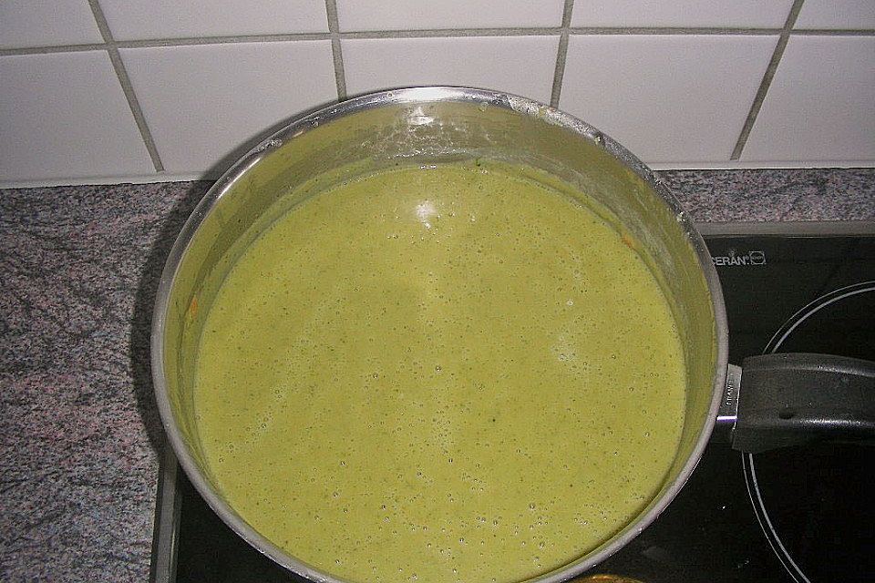 Brokkoli - Karotten - Cremesuppe