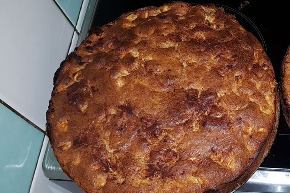 Apfelkuchen durcheinander