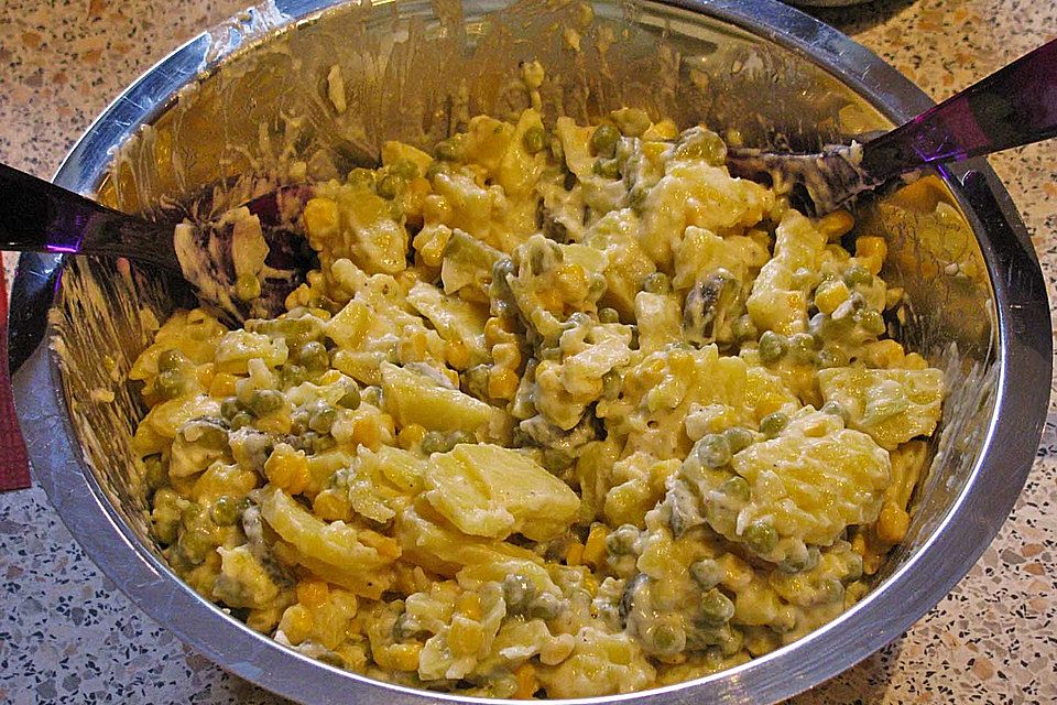 Kartoffelsalat "Gelb-Grün"