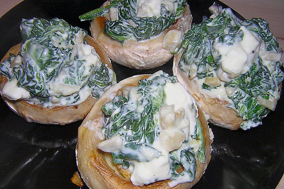 Feta - Spinat - Champignons