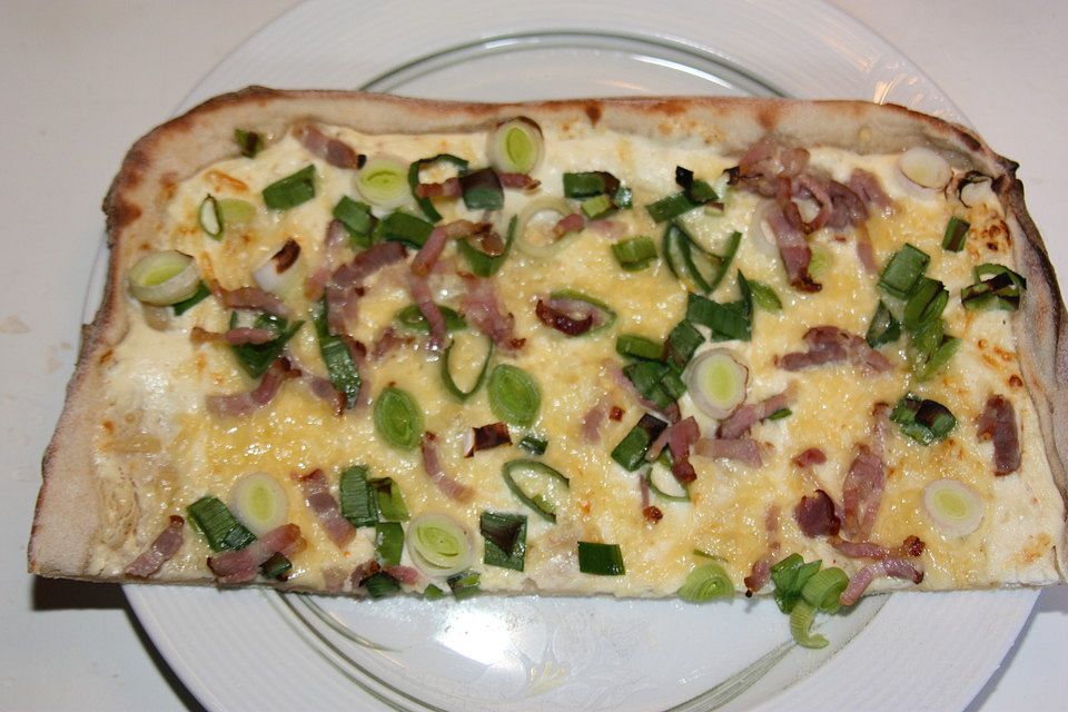 Lauch - Flammkuchen