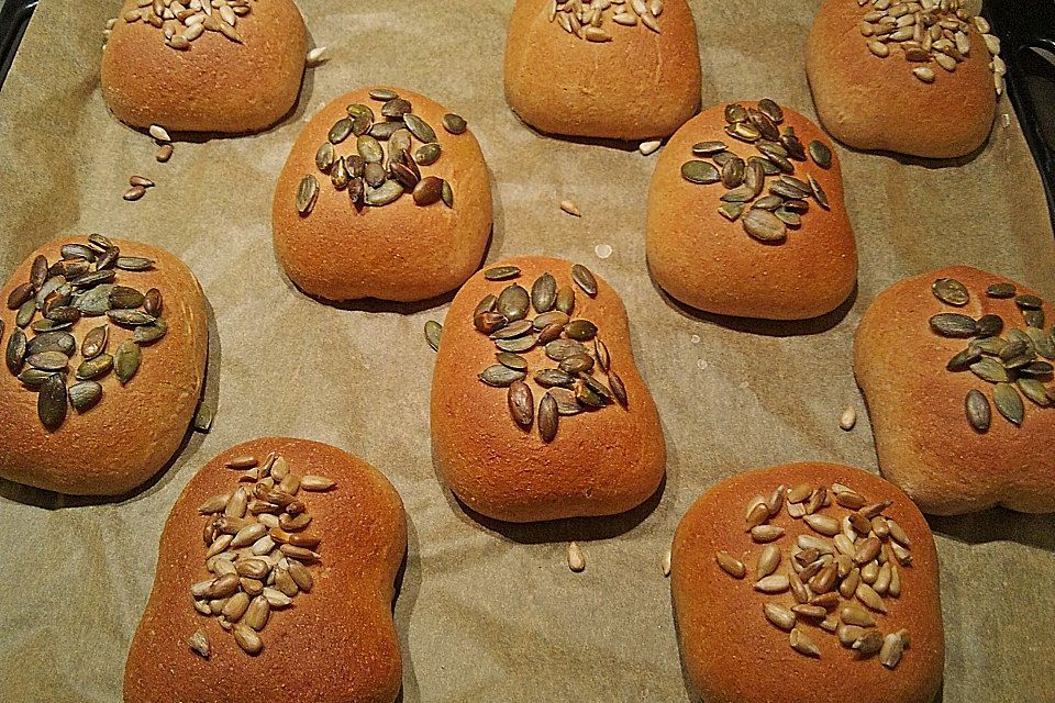 "Halbkorn" - Brötchen von gugel