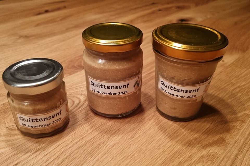 Milder Quittensenf