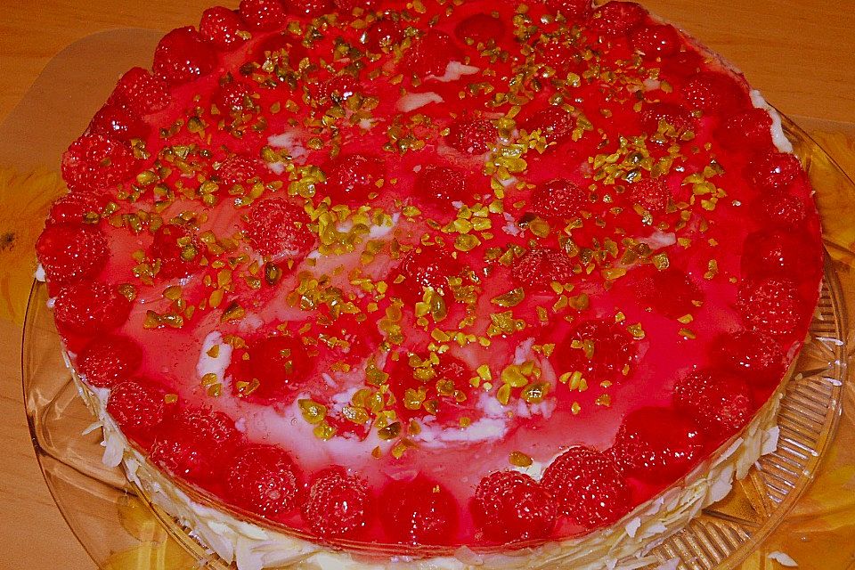 Sommerliche Beeren - Puddingtorte