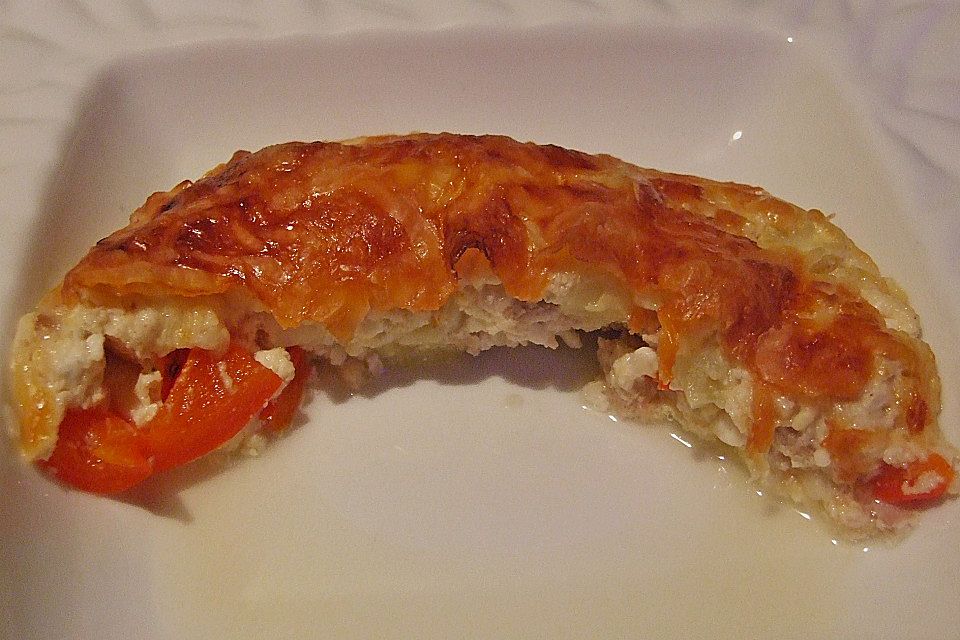 "Pie" mit Thunfisch