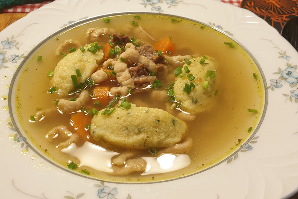 Grießnockerlsuppe