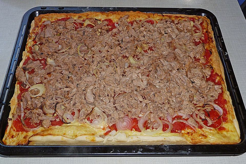 Thunfischpizza