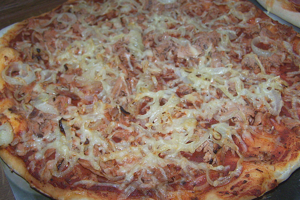 Thunfischpizza