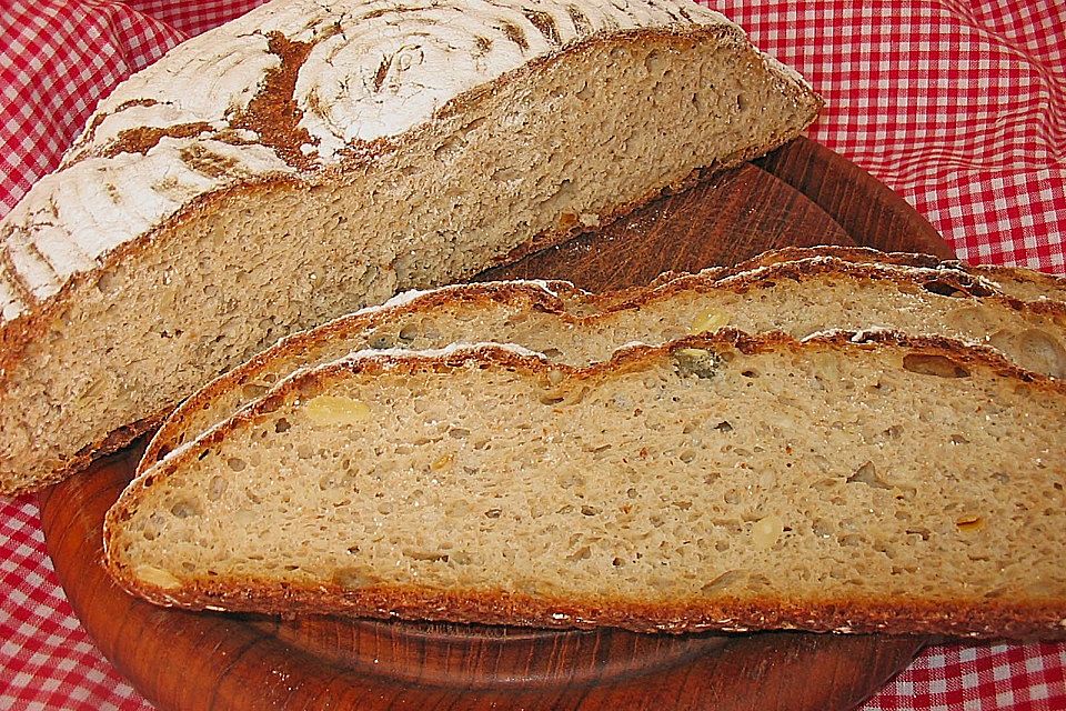 Buttermilchkartoffelbrot mit Sauerteig