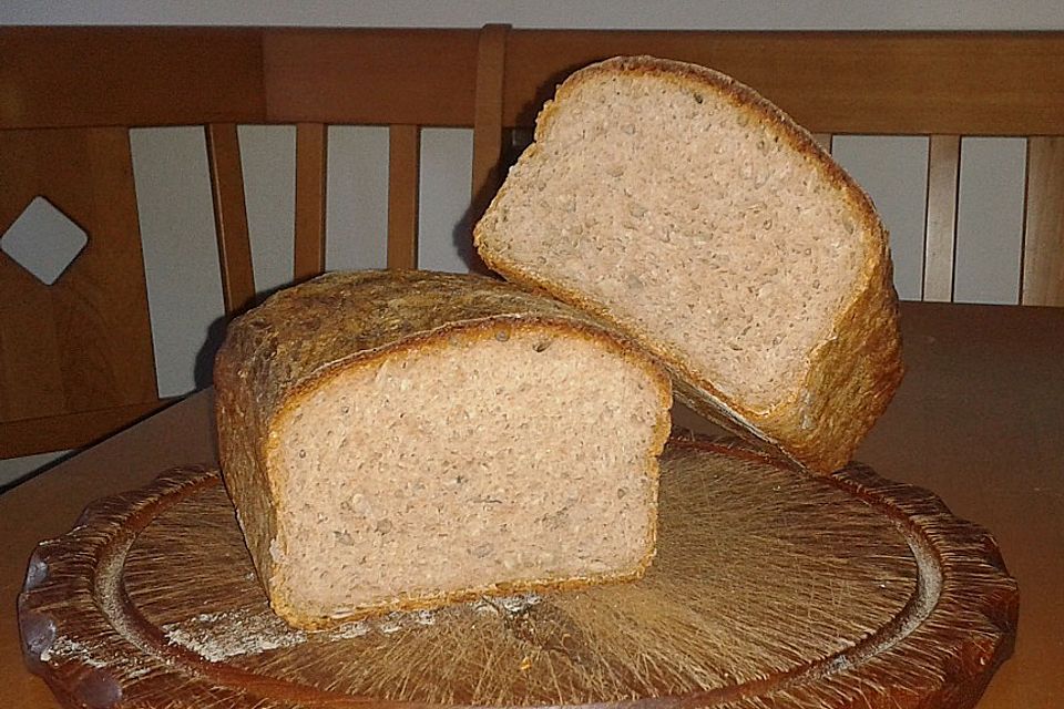 Buttermilchkartoffelbrot mit Sauerteig