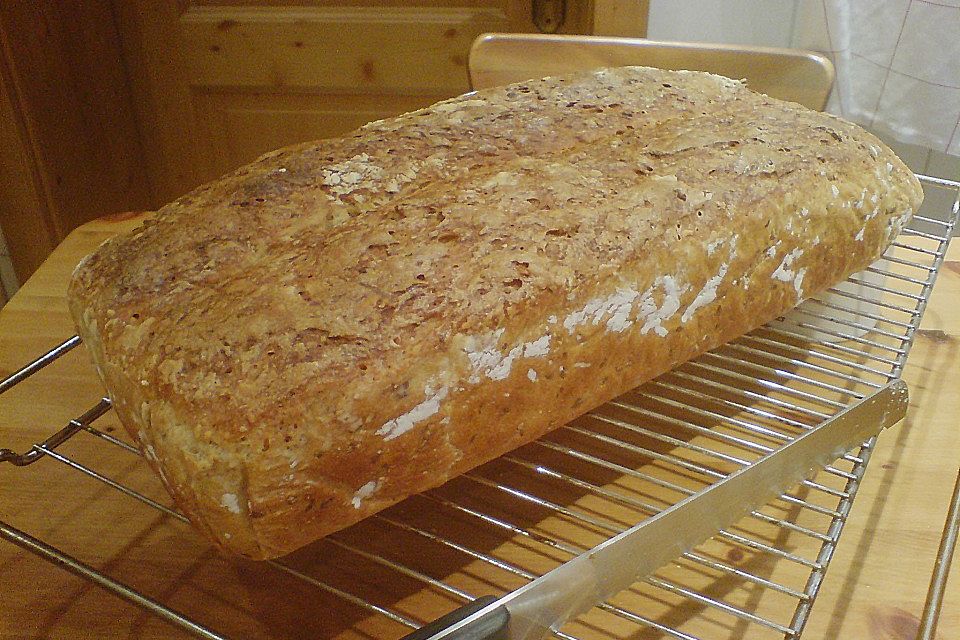 Buttermilchkartoffelbrot mit Sauerteig