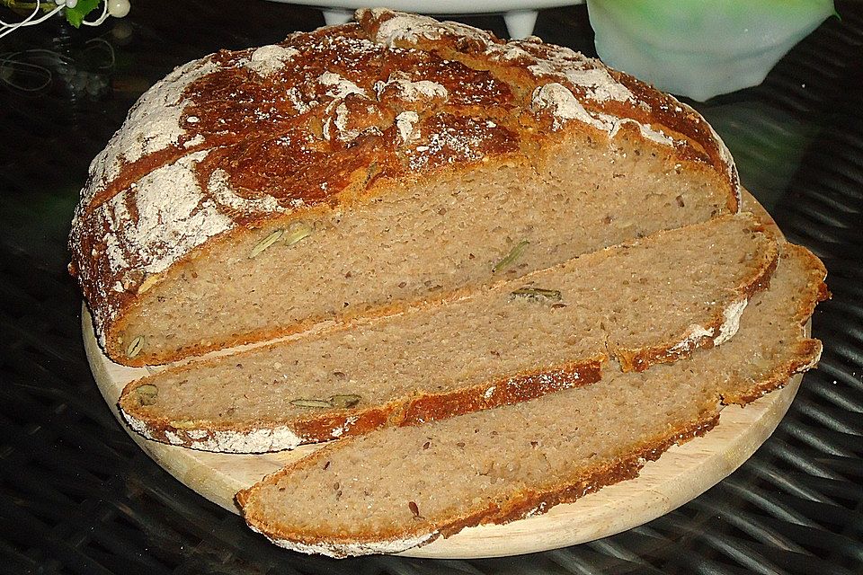 Buttermilchkartoffelbrot mit Sauerteig