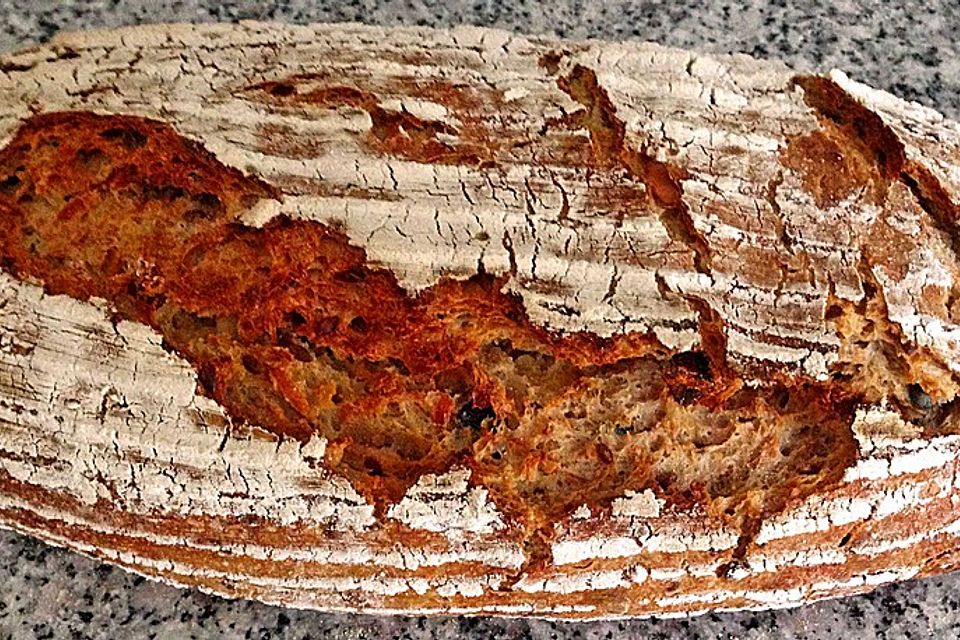 Buttermilchkartoffelbrot mit Sauerteig