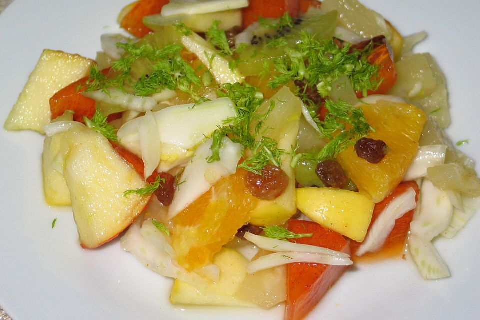 Fenchel - Fruchtsalat