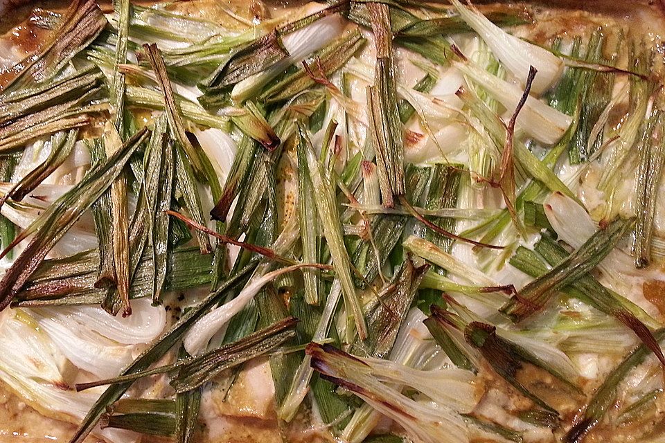 Tofu mit roten Linsen