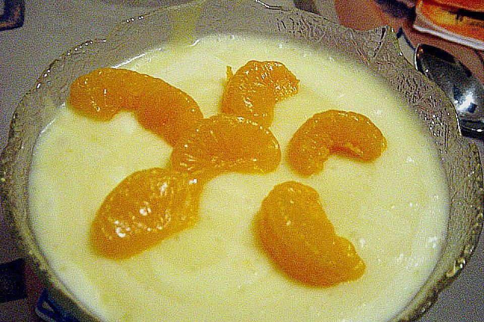 Orangensaft - Creme