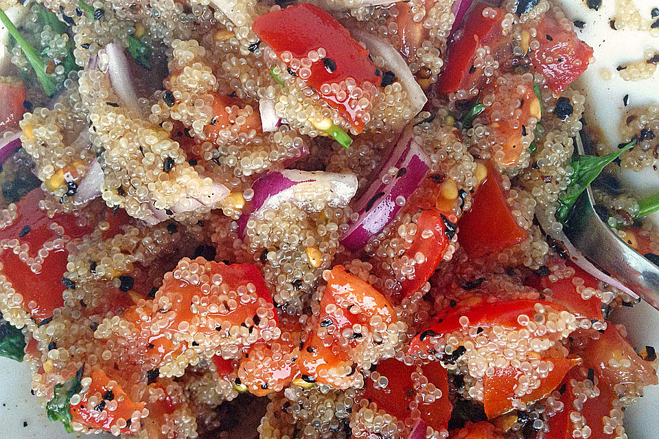 Arabischer Petersiliensalat mit Amaranth