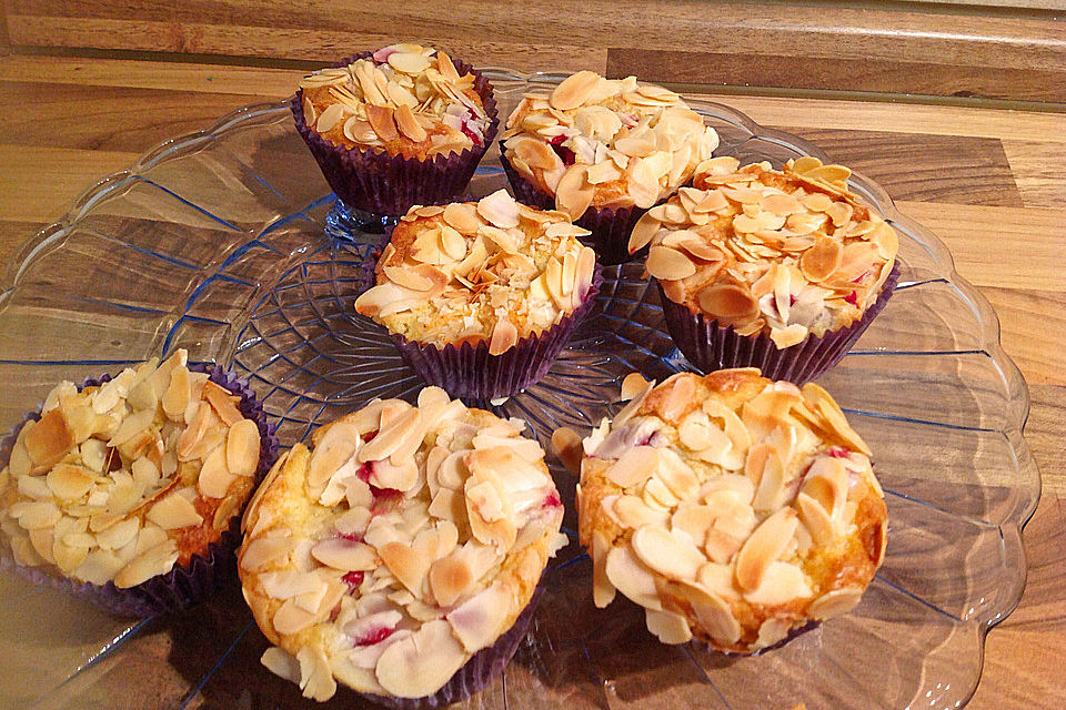 Blondies mit Cranberries