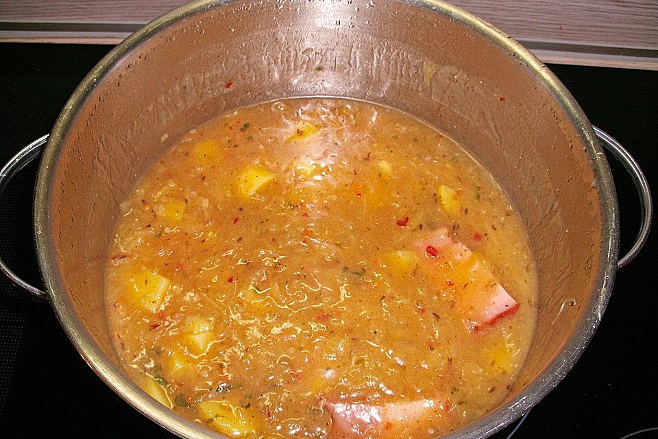 Sauerkraut - Kartoffelsuppe