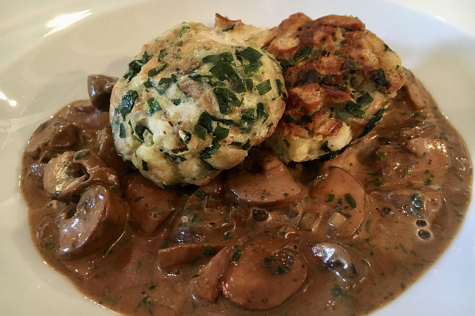 Bärlauchknödel