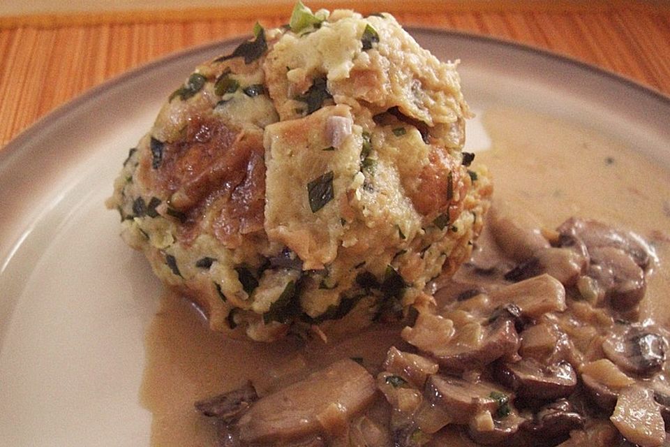 Bärlauchknödel