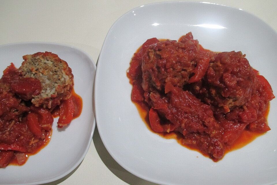 Reis - Hackfleisch - Bällchen