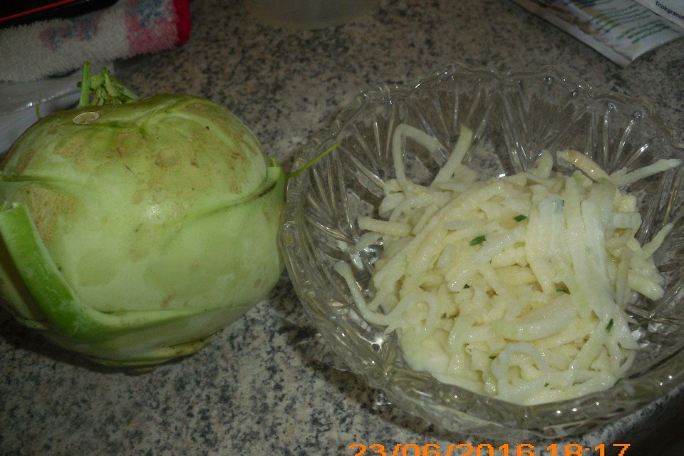 Kohlrabisalat