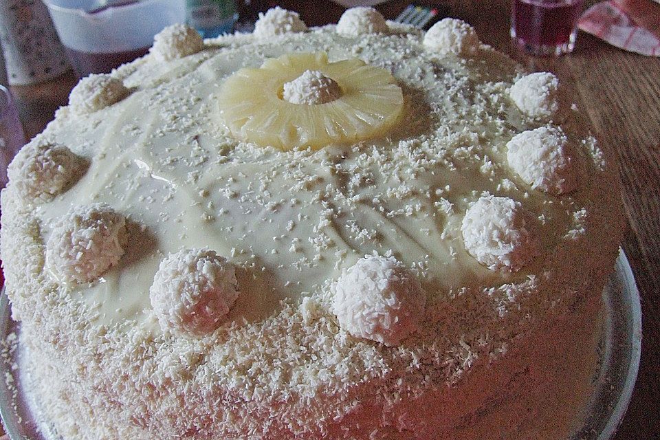 Piña Colada-Torte