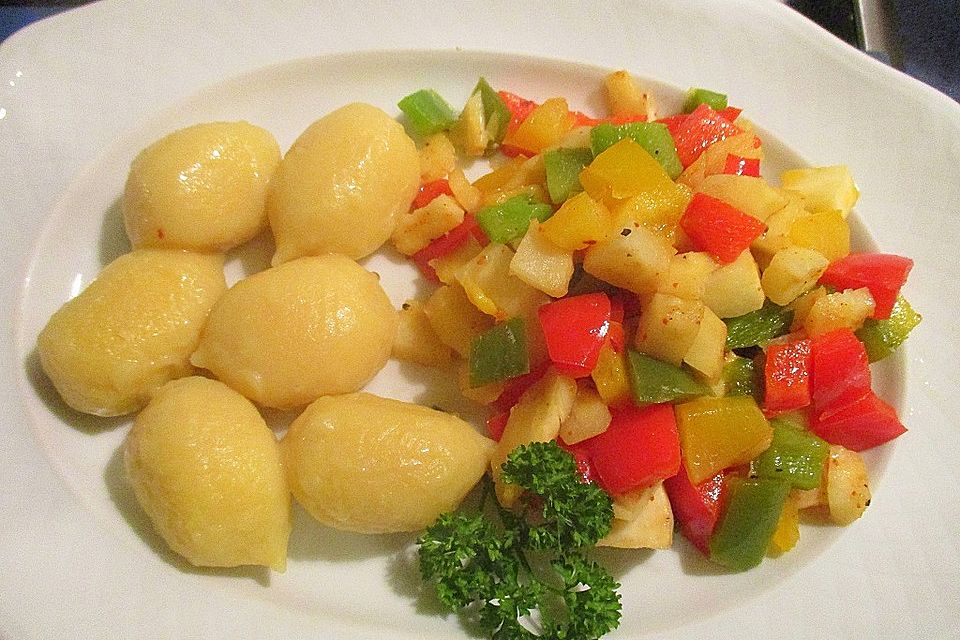 Gnocchi mit Gemüse