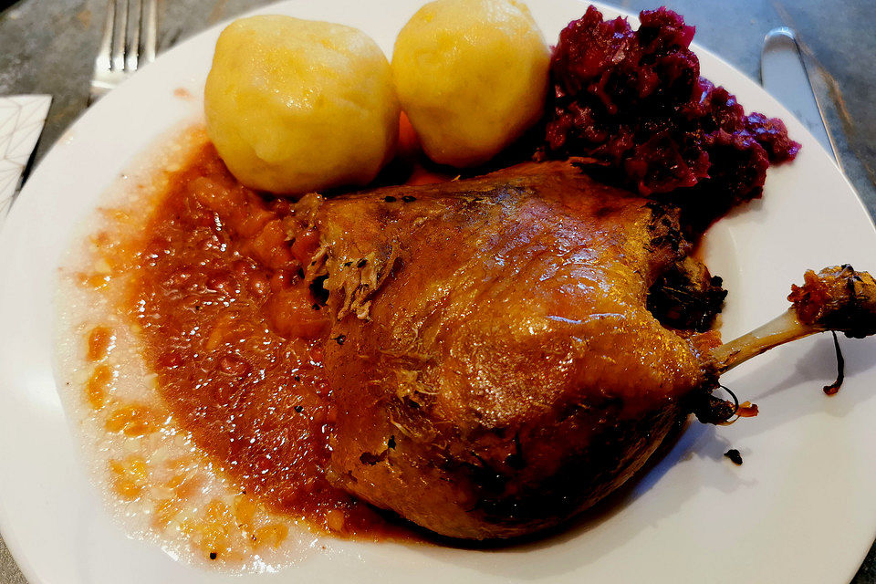 Entenbraten mit Gelinggarantie