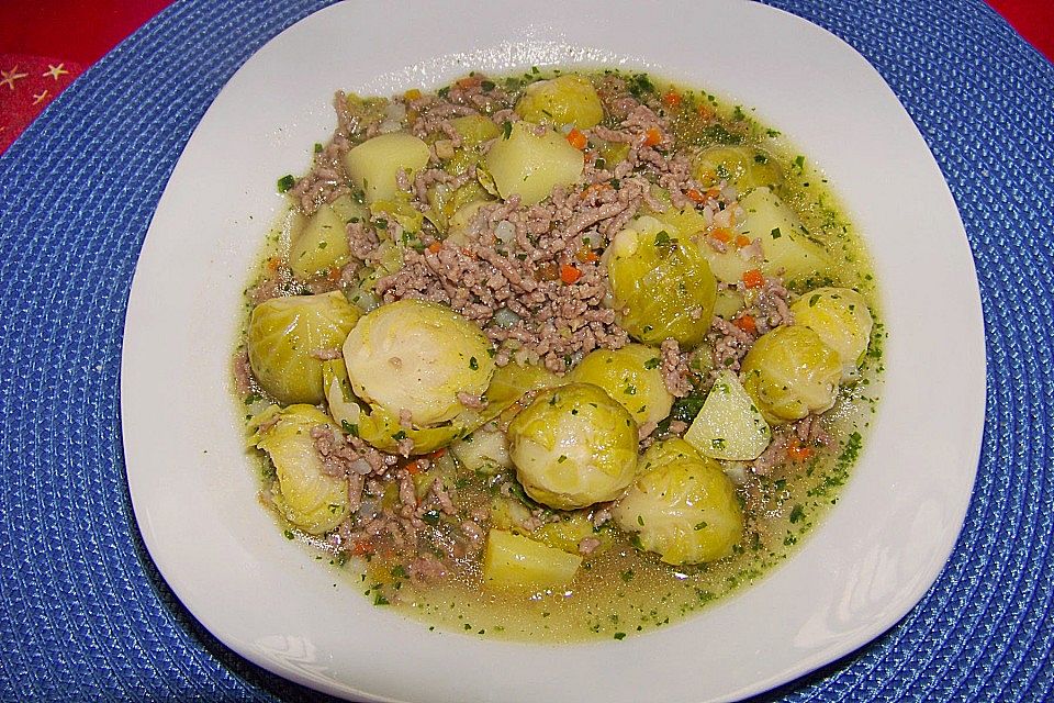 Rosenkohlsuppe