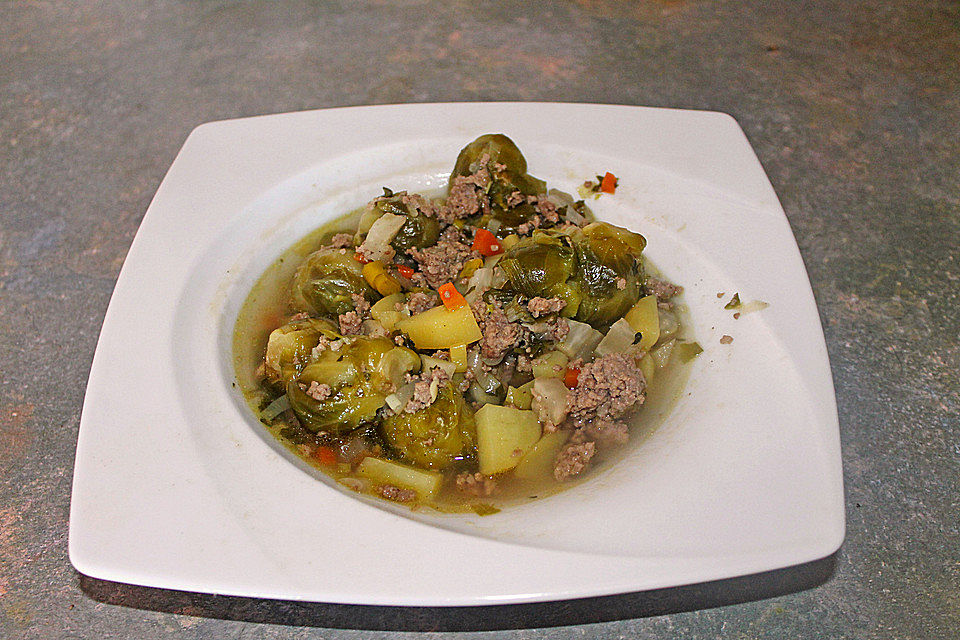 Rosenkohlsuppe