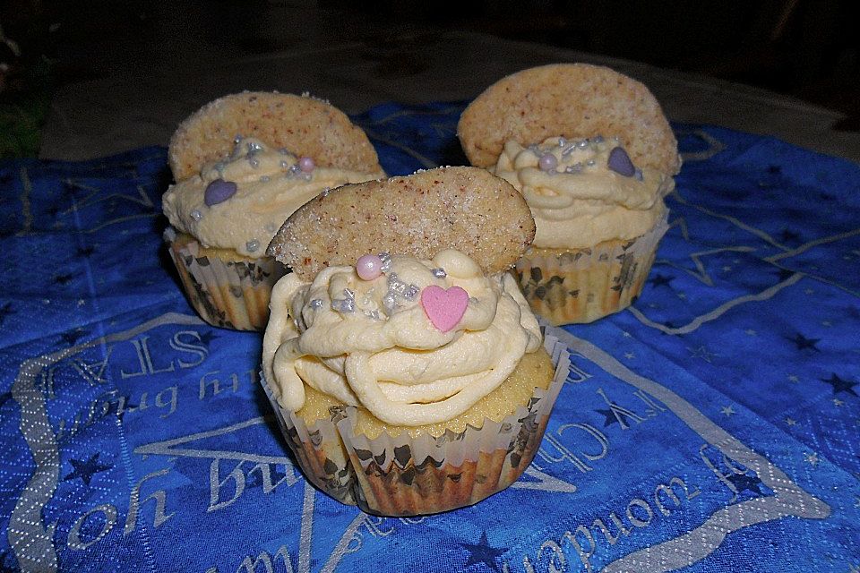 Vanillekipferl - Cupcakes