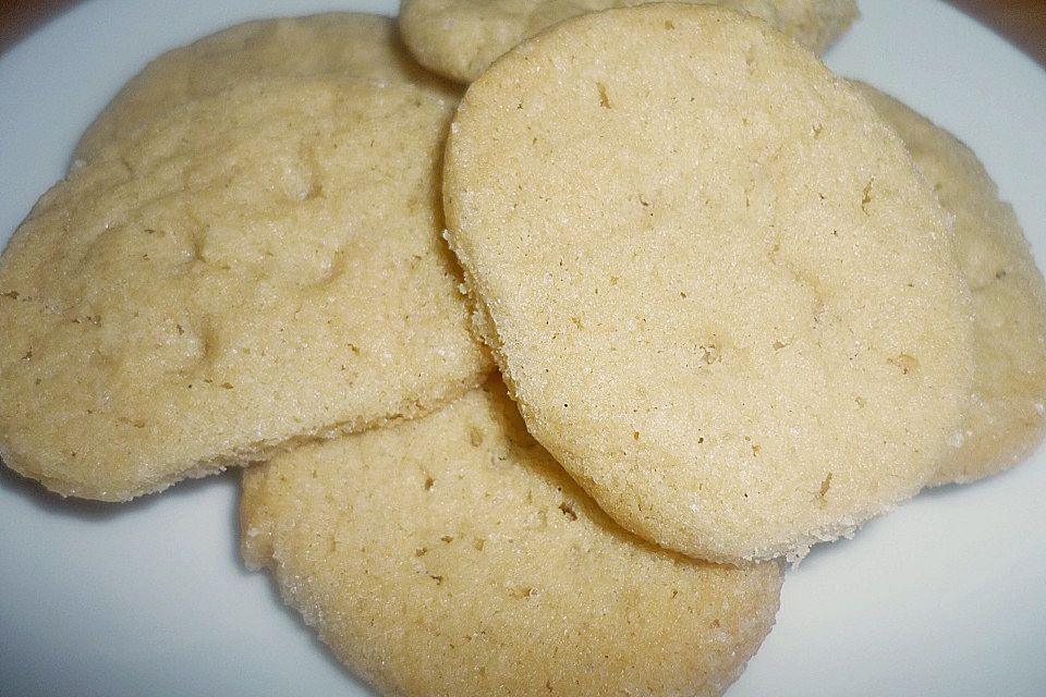 Saftige Erdnussbutter - Cookies