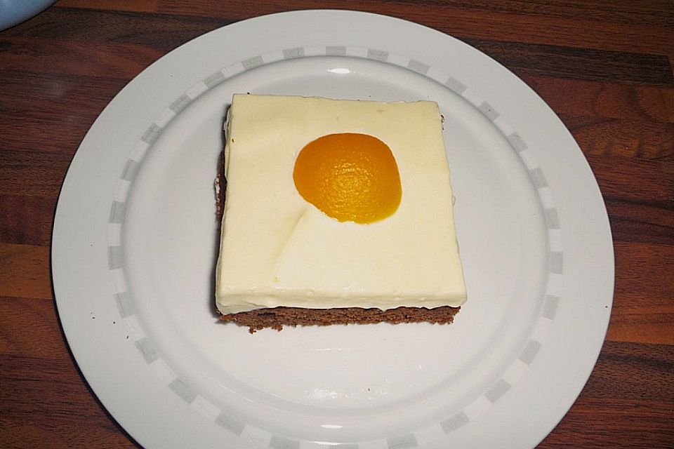 Schokoladiger Spiegeleierkuchen