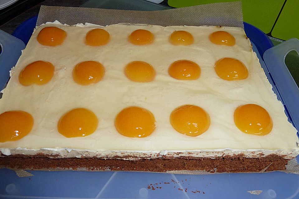 Schokoladiger Spiegeleierkuchen