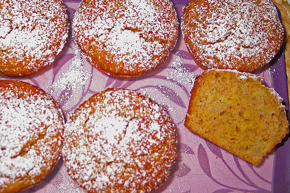 Bananen - Muffins