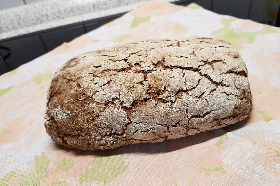 Rustikales Flachbrot