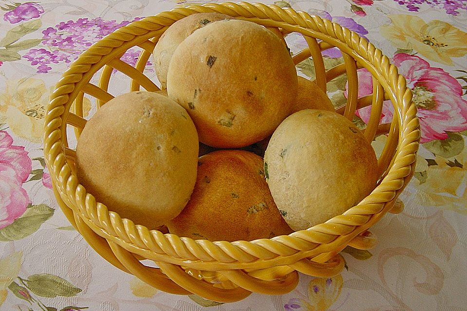 Bärlauchbrötchen