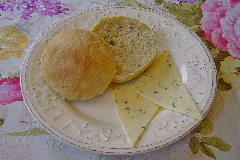 Bärlauchbrötchen