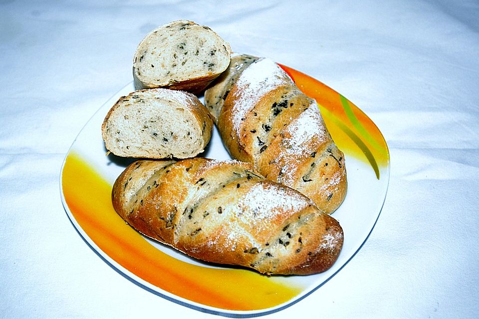 Bärlauchbrötchen