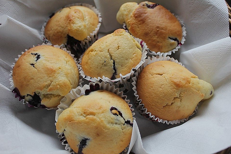 Heidelbeermuffins Low Fat