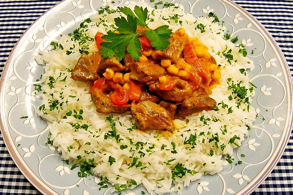 Currygeschnetzeltes à la Yessa