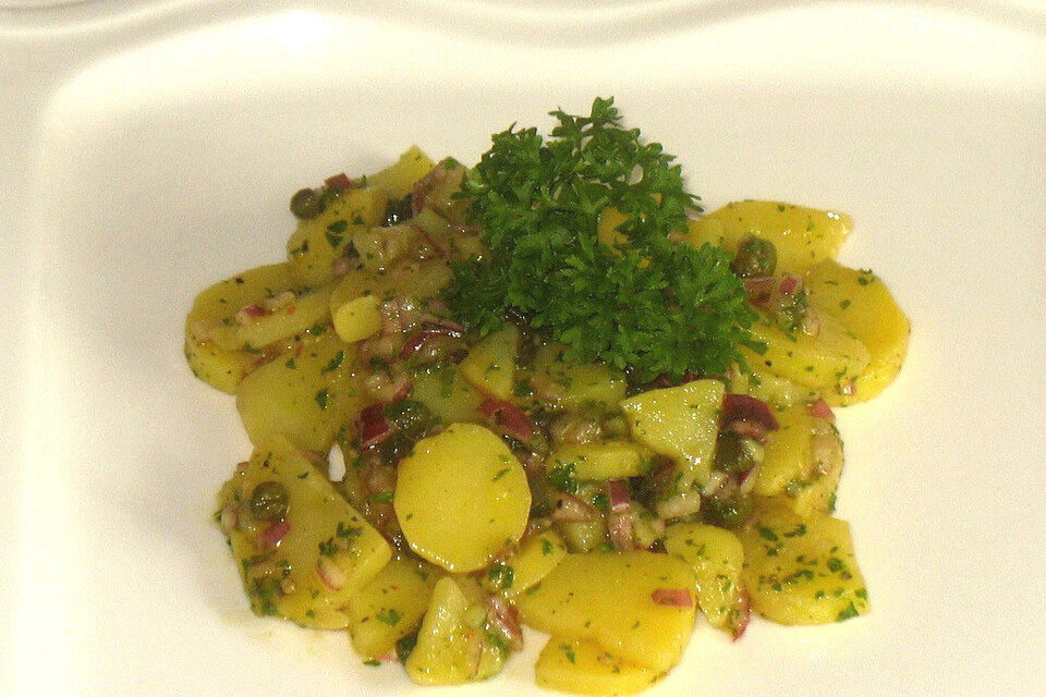 Kartoffelsalat mit Kapern