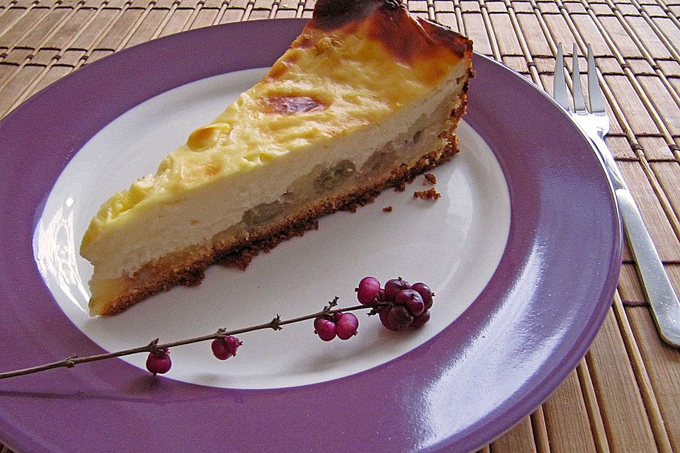 Stachelbeer - Quark Kuchen