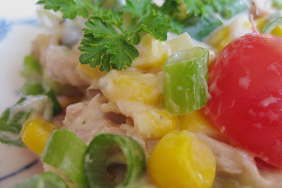 Thunfischsalat mit Tortellini