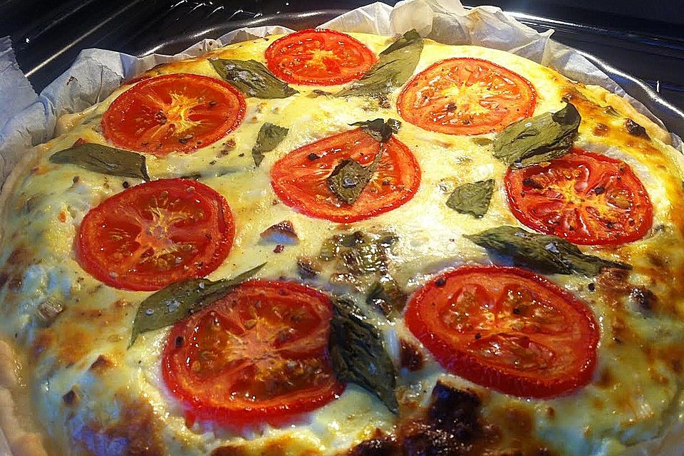 Tomaten - Zucchini - Quiche