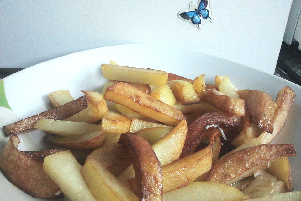 Pommes frites mit Mayonnaise