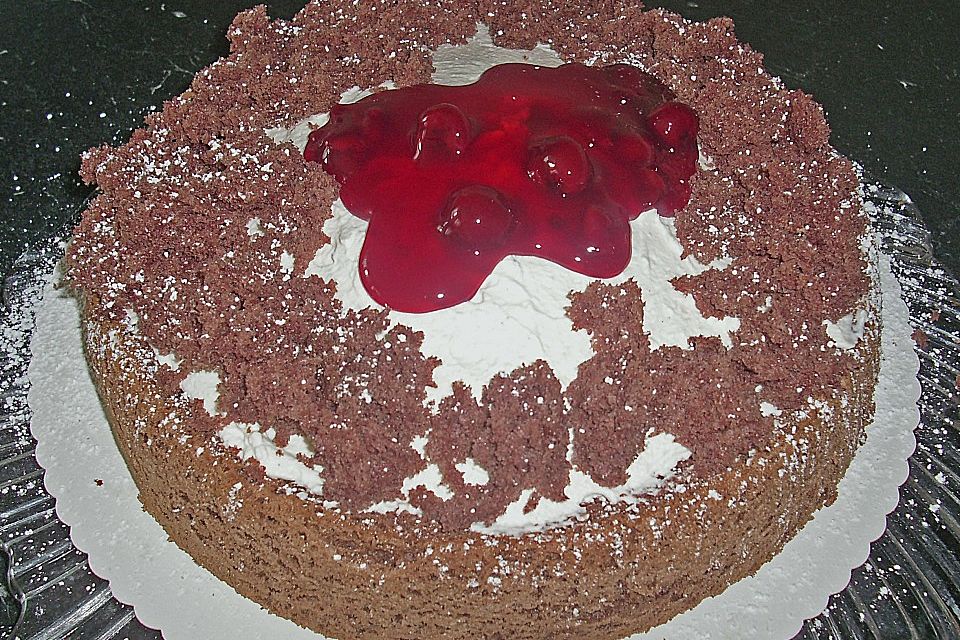 Maulwurf - Kirschtorte