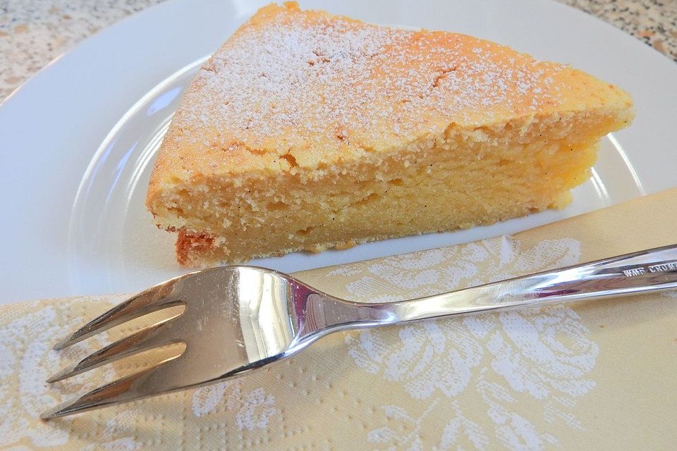 Vanille - saure Sahne Kuchen